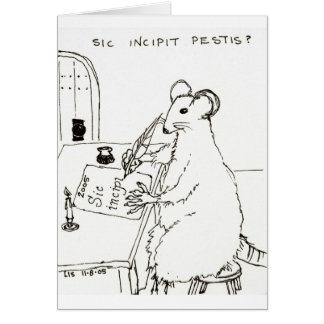 Carte de sic Incipit Pestis