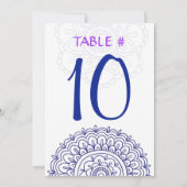 Carte de siège Bat mitzvah HEMSA-Beth2 (Dos)