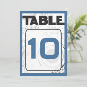 Carte de siège Bat mitzvah SIC-FI Bar (Debout devant)