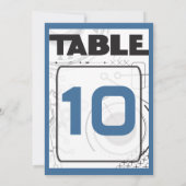 Carte de siège Bat mitzvah SIC-FI Bar (Dos)