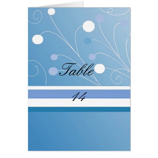 Carte de siège BlueTable (Devant)