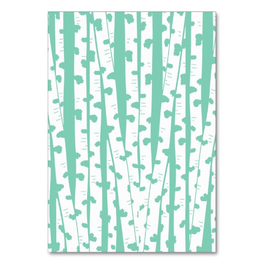 Carte de siège de bouleaux (Dos)