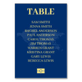 Carte de siège de mariage de destination du passep (Par défaut)