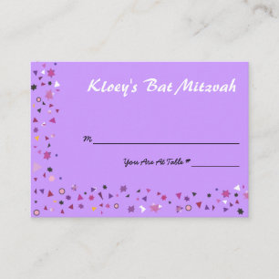 Carte de siège de table Abstact Tree of Life