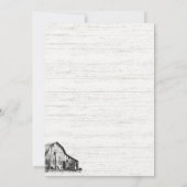 Carte de siège de table agricole (Dos)