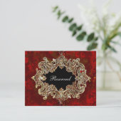 Carte de Siège de Table de Fête Ornée (Debout devant)