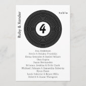 Carte de siège de table de suspension de disque en (Devant)