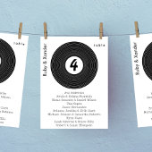 Carte de siège de table de suspension de disque en