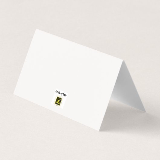 Carte de siège de table Masquerade (Back)