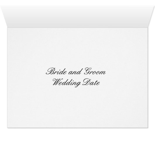 Carte de siège de table turquoise (Intérieur Horizontal (Bas))