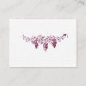 Carte de siège du client (Dos)