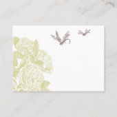 Carte de siège du client (Dos)