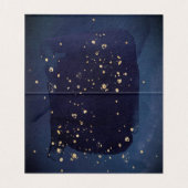 Carte de siège du Mariage de la marine de Bourgogn (Inside Unfolded)