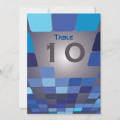 Carte de siège pour le Bat mitzvah de la barre num (Devant)