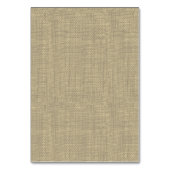 Carte de siège Western Sunflower et Horseshoe (Dos)