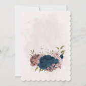 carte de sièges bleu marine rose (Dos)