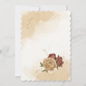 carte de sièges fleuris en terre cuite (Dos)