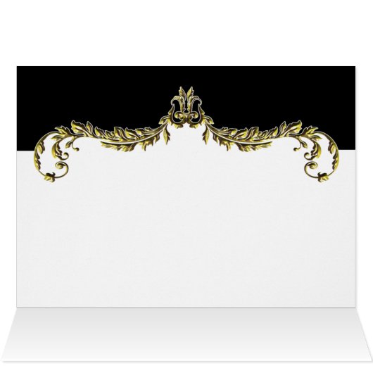 carte de sièges table en or (Intérieur Horizontal (haut))