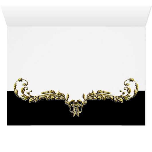 carte de sièges table en or (Intérieur Horizontal (Bas))