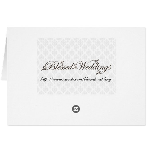 carte de sièges table rouge (Dos Horizontal)