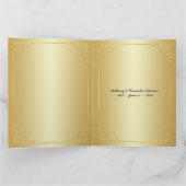 Carte de signature photo avec invité pour le 50e a (Intérieur)