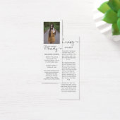 Carte de Signet commémoratif des funérailles (Bureau)