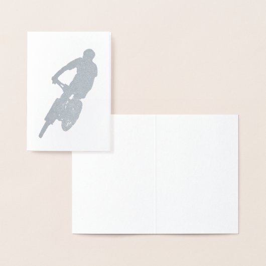 Carte de silhouette VTT (Affichage)