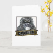Carte de Silverbacks (Fleur jaune)