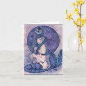 Carte de sirène sorcière des mers Par renee L. Lav (Fleur jaune)