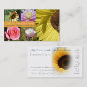 Carte de site Web de Joacreations (Devant / Derrière)