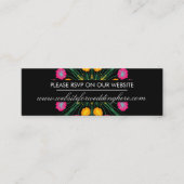 Carte de site Web Floral Espagnol tirée à la main (Devant)