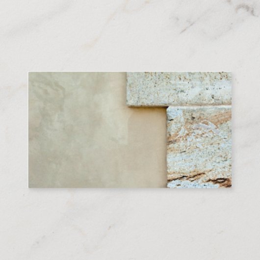 Carte de site web Mariage Cornerstones (Dos)