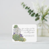 Carte de site Web Mariage en bois de l'Ouest en bo (Debout devant)