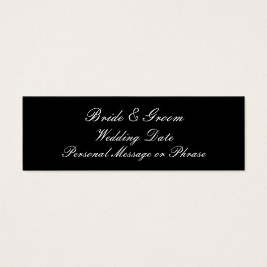 Carte de site Web mariage Insertion pour les invit (Devant)