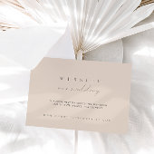 Carte de site Web Mariage moderne et élégant