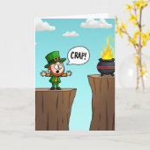 Carte de Situation Drôle de Leprechaun de Malchanc (Fleur jaune)