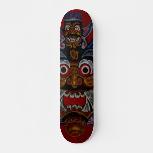 Carte de skateboard chinois Demon (Devant)