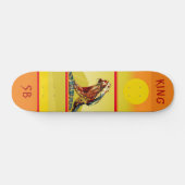 Carte de skateboard couleur King Cobra personnalis (Horz)