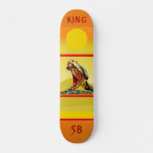 Carte de skateboard couleur King Cobra personnalis (Devant)