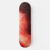 Carte de skateboard Orange Nebula | Skateboard Cos (Recto)