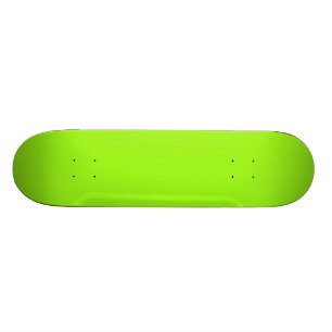 Carte de skateboard verte Solide Bright Chartreuse