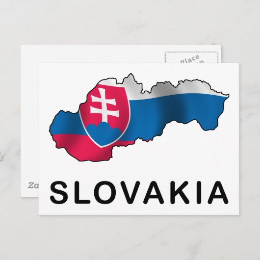 Carte De Slovaquie (Devant / Derrière)