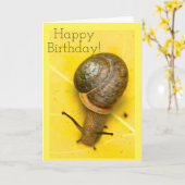 Carte de snail mail (Fleur jaune)