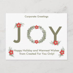 Carte de société élégante argent/or pour les fêtes