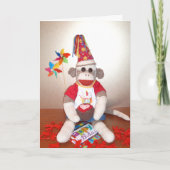 Carte de Sock Monkey (Devant)