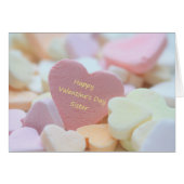 carte de soeur Valentine (Devant horizontal)