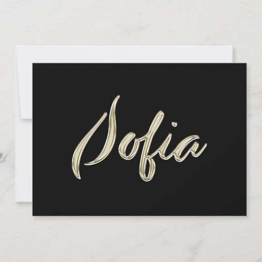 Carte de Sofia white gold (Devant)