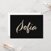Carte de Sofia white gold (Devant/Arrière en situation)