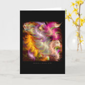 Carte de soie de fractale (Fleur jaune)