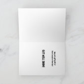 Carte de soins d'amour du prêteur (Intérieur)